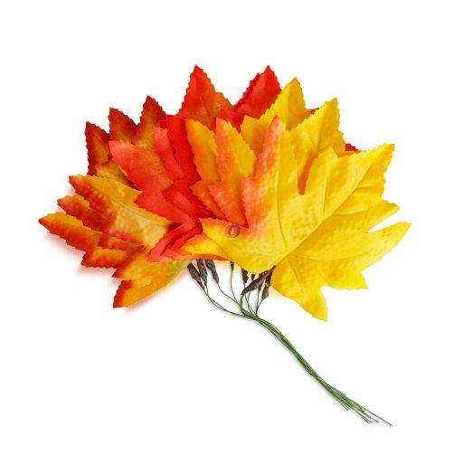 9 db-os Őszi Falevél szett 28 cm 3 féle színben