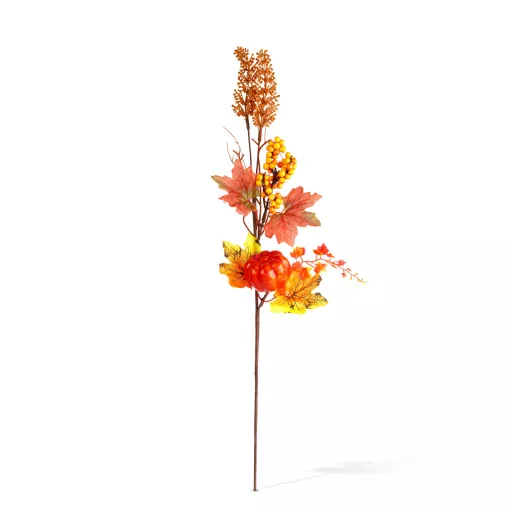 Őszi dekoráció - ág bogyókkal - 2 féle - 62 cm