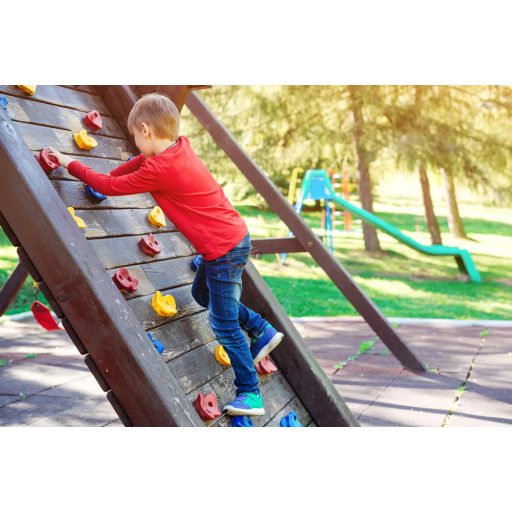 Játszótér Falmászó fogantyú, mászókő szett gyerekeknek - 10 db