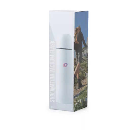 Prémium logózott, fényképes Termosz fém, egyedi grafikával 500 ml