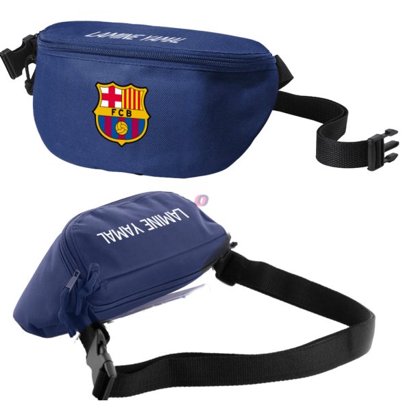 Barcelona övtáska egyedi névvel Sötétkék, személyre szabható