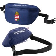   Magyarország övtáska egyedi névvel Sötétkék, személyre szabható