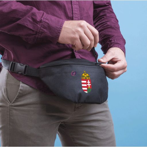 Magyarország övtáska egyedi névvel Sötétkék, személyre szabható