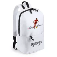   Szoboszlai, Hátizsák, egyedi névvel, fehér "SZOBO 25"