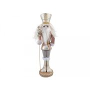   Luxury Diótörő púder, pezsgő plüss, 61 cm, karácsonyi figura