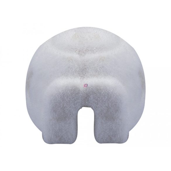 Iglu ház, havas ház - kicsi - Karácsonyi falu kiegészítő fehér 12,6 cm