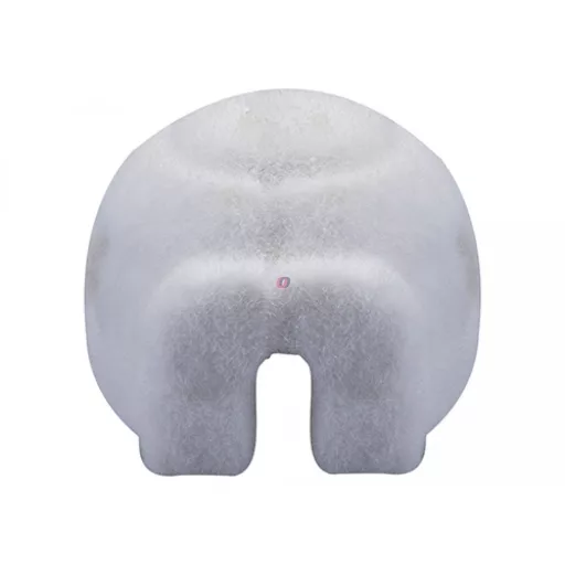 Iglu ház, havas ház - kicsi - Karácsonyi falu kiegészítő fehér 12,6 cm