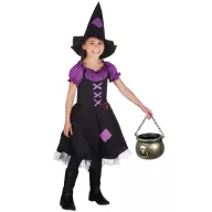 Halloweeni mágikus üst, katlan koponyával 19 cm