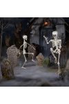 XL Halloweeni csontváz 3D mozgatható végtagokkal 90 cm