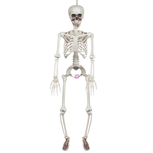 XL Halloweeni csontváz 3D mozgatható végtagokkal 90 cm