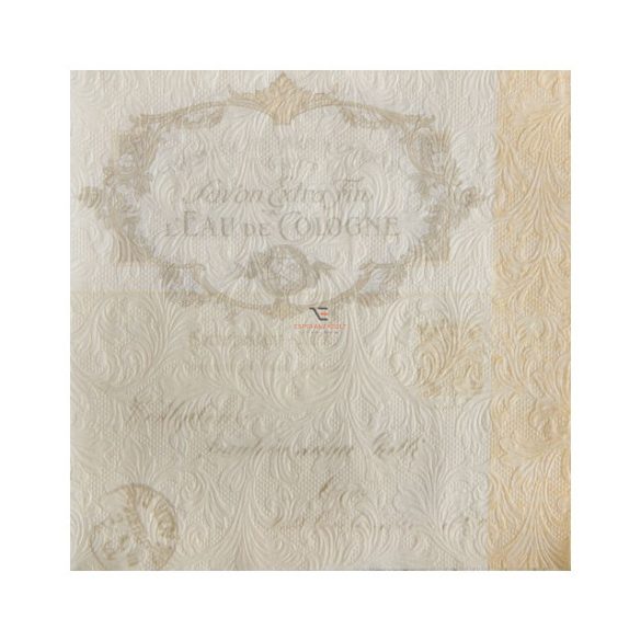 Papír Szalvéta 3 rétegű - Fiorentina krém 33x33cm krém 16 db őszi dísz