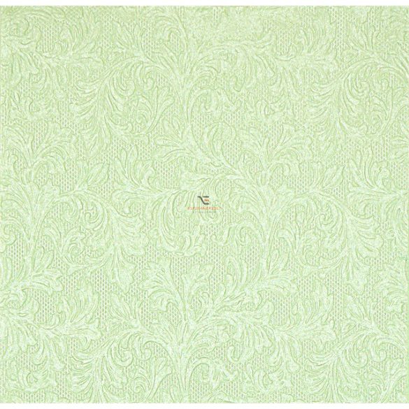 Papír Szalvéta 3 rétegű - Fiorentina uni világos zöld 33x33cm fényes világos zöld 16 db őszi dísz