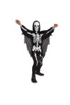 Luxury Halloween jelmez gyerekeknek ijesztő csontváz 4-6 év, unisex