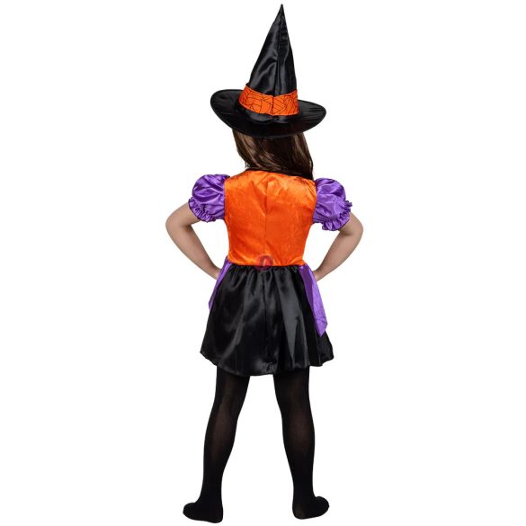 Luxury Halloween boszorkány jelmez gyerekeknek tökös 3-4 év, kislány