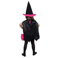   Luxury Halloween boszorkány jelmez gyerekeknek cicás 3-4 év, kislány