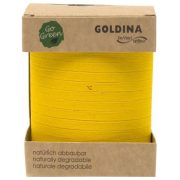 Kötöző szalag lebomló papír 5mmx200m sárga