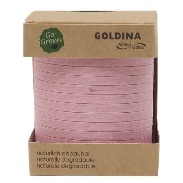 Kötöző szalag lebomló papír 5mmx200m rózsaszín