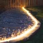 Deconline Kültéri fénycső, fényábel 240 LED melegfehér 10m IP44, 230V