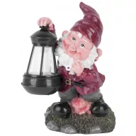 Deconline napelemes kerti törpe figura 27 cm