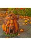 Halloweeni Tök házikó kerámia 34 cm