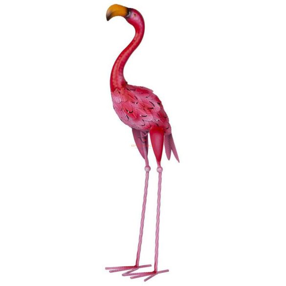 Kerti figura flamingó fém 65 cm