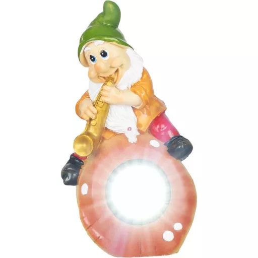 Dekoráció törpe szolár 3 LED