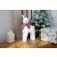 XL Karácsonyi Szarvas figura púder plüss/textil 35cm