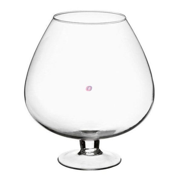 Pohár Cognac üveg 30x24 cm átlátszó