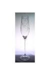 Kristály pohár swarovski dísszel pezsgő 210ml átlátszó 2 db-os Luxury