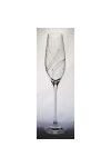 Kristály pohár swarovski dísszel pezsgő 210ml átlátszó 2 db-os Shine