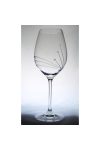 Kristály pohár swarovski dísszel bor 470ml átlátszó 6 db-os Shine