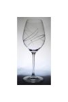 Kristály pohár swarovski dísszel bor 470ml átlátszó 2 db-os