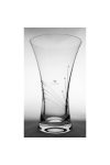 Üveg váza swarovski dísszel 250mm átlátszó