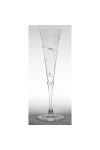 Kristály pohár swarovski dísszel pezsgő 120ml 6 db-os Luxury