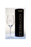 Kristály pohár swarovski dísszel bor 360ml Celebration 50yr