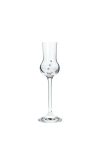 Kristály pohár swarovski dísszel Grappa 70ml 6 db-os