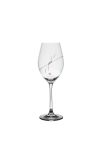 Kristály pohár swarovski dísszel bor 360ml átlátszó 6 db-os Shine