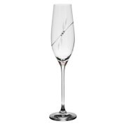   Kristály pohár swarovski dísszel pezsgő 210ml átlátszó 2 db-os Champagne