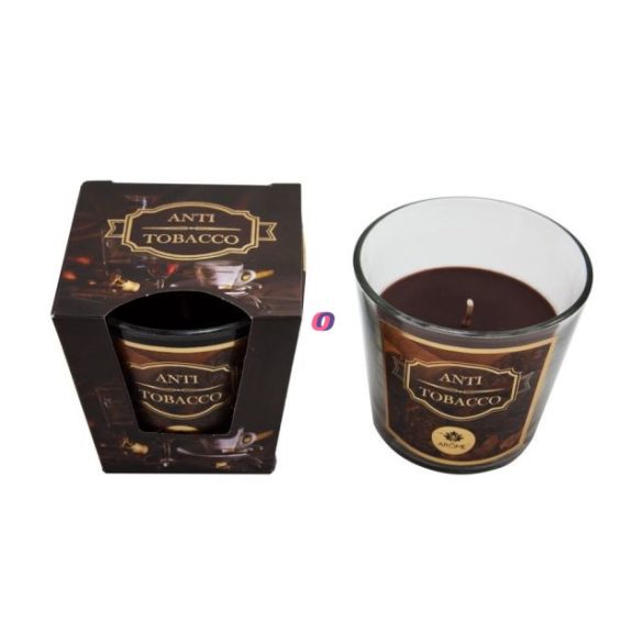 Aromagyertya üvegben Anti Tobacco 120 g