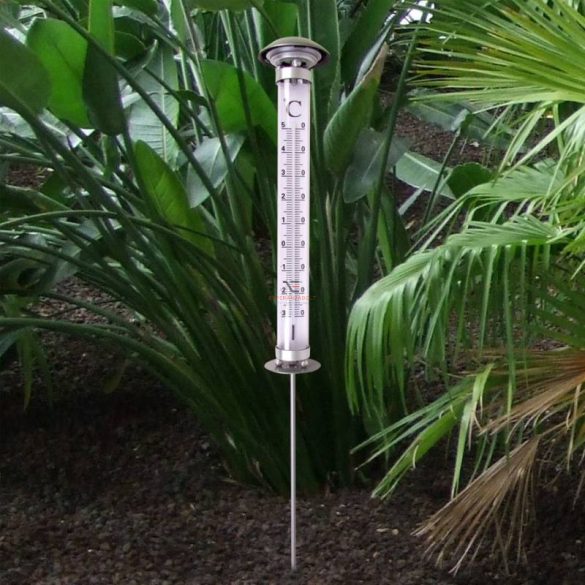 XXXL Grundig Napelemes lámpa hőmérővel 97cm