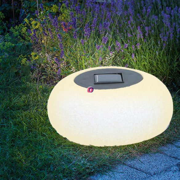 Grundig Kerti szolár lámpa kő formájú 15cm