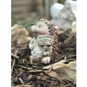   Prémium Kerti dekoráció süni figura süni, mókus választható 12 cm