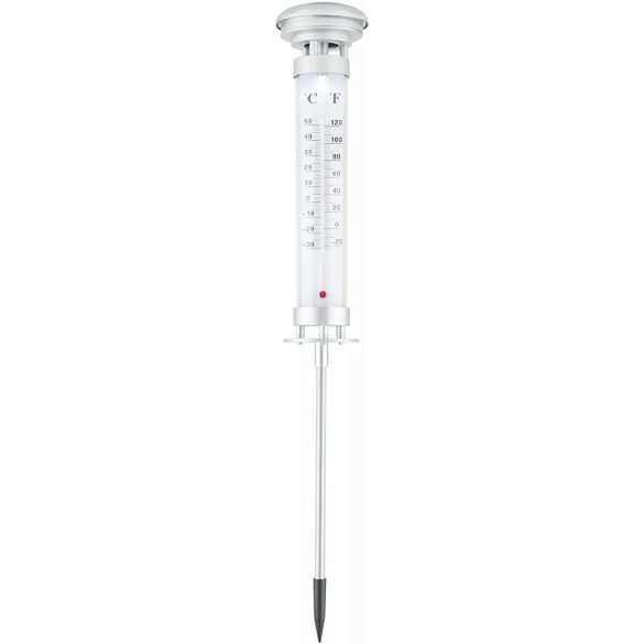 Grundig Napelemes lámpa hőmérővel 57cm
