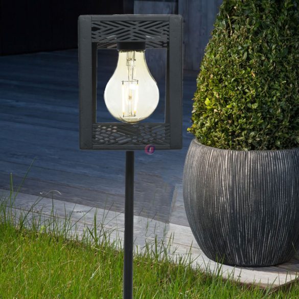 XL Prémium napelemes lámpa, fém leszúrható 80 cm