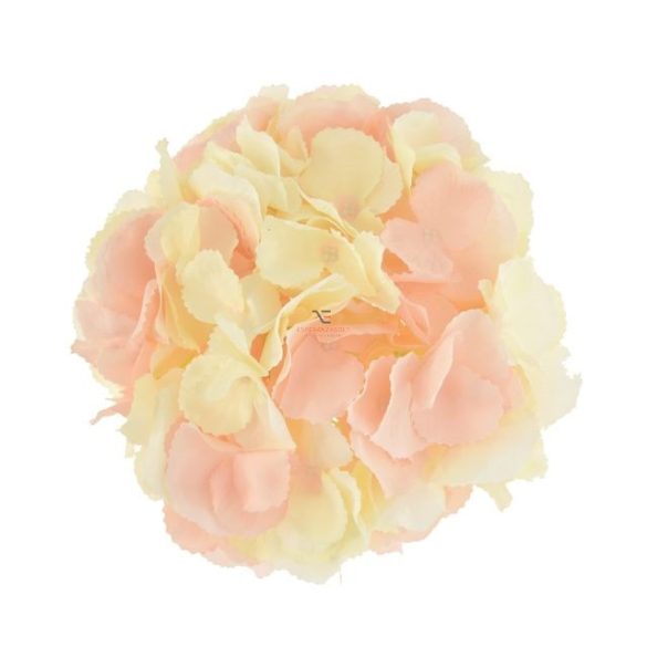 Selyemvirág hortenzia fej 23/13cm rózsaszín