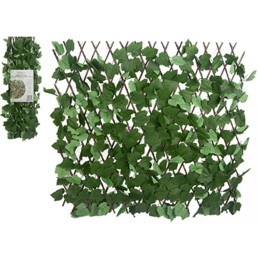 Belátásgátló apácarács juhar levelekkel állítható 90x180 cm térelválasztó