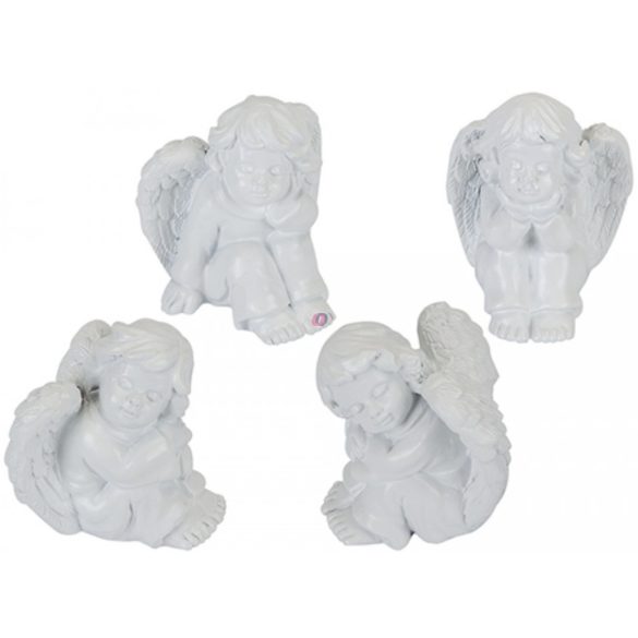 Angyal sírdísz figura 6 cm