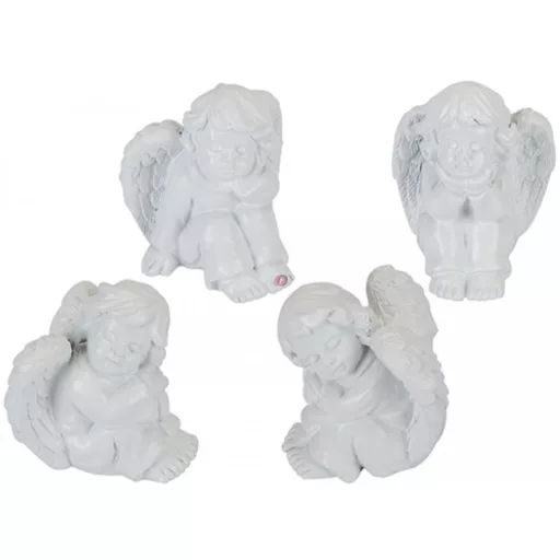 Angyal sírdísz figura 6 cm