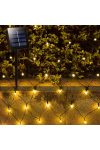 Napelemes fényháló melegfehér 1,8x1,2m 80 led