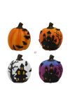 Halloween tök dekoráció kísértetházzal – 4 féle változat